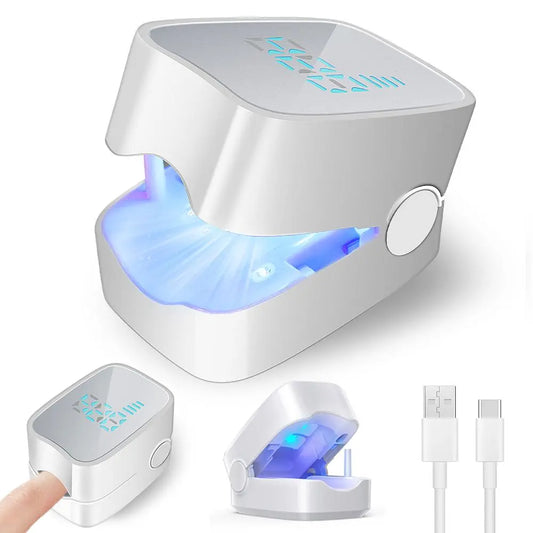 Nail Fungus Laser Treatment LED Light Device, 1 Box Nail Fungus Remover, Professional Nail Care Grooming Tool for Home Use