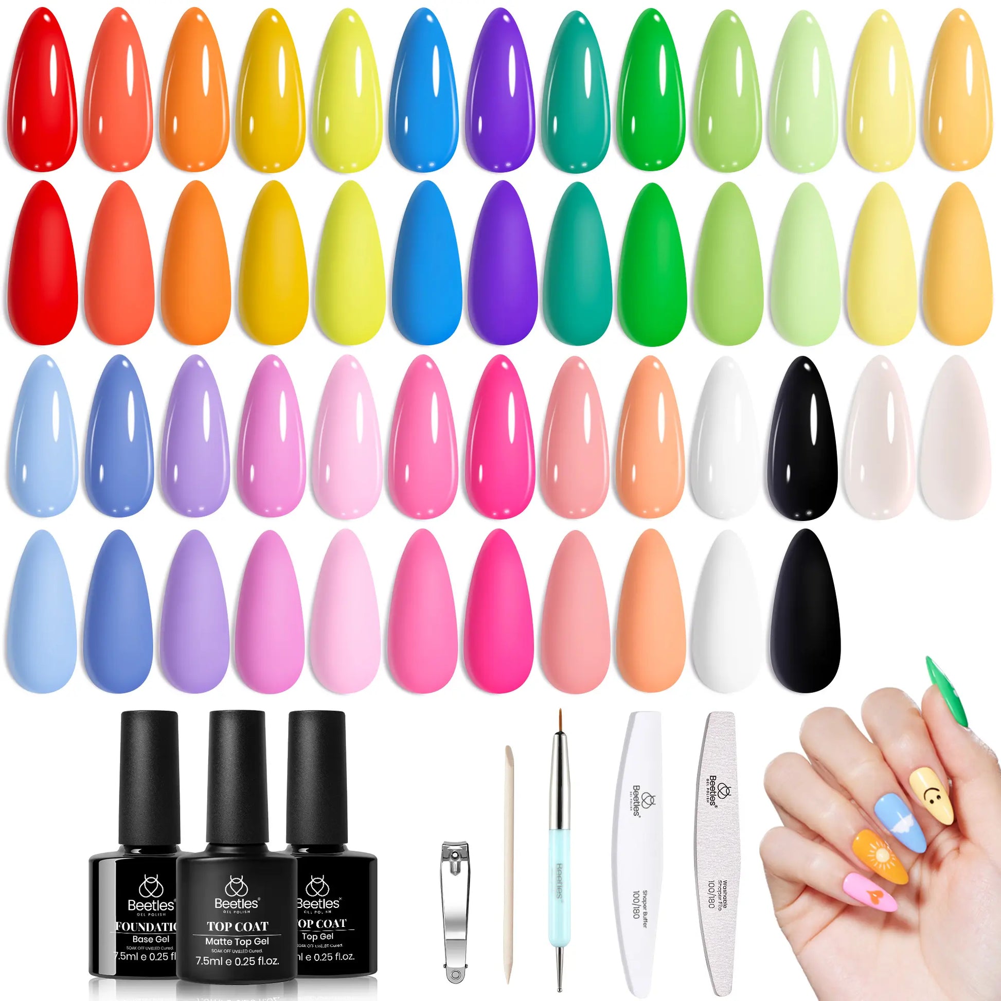 [Limited Edition]Beetles DEAL BOX Gel Nail Polish Gifts for Women Girls